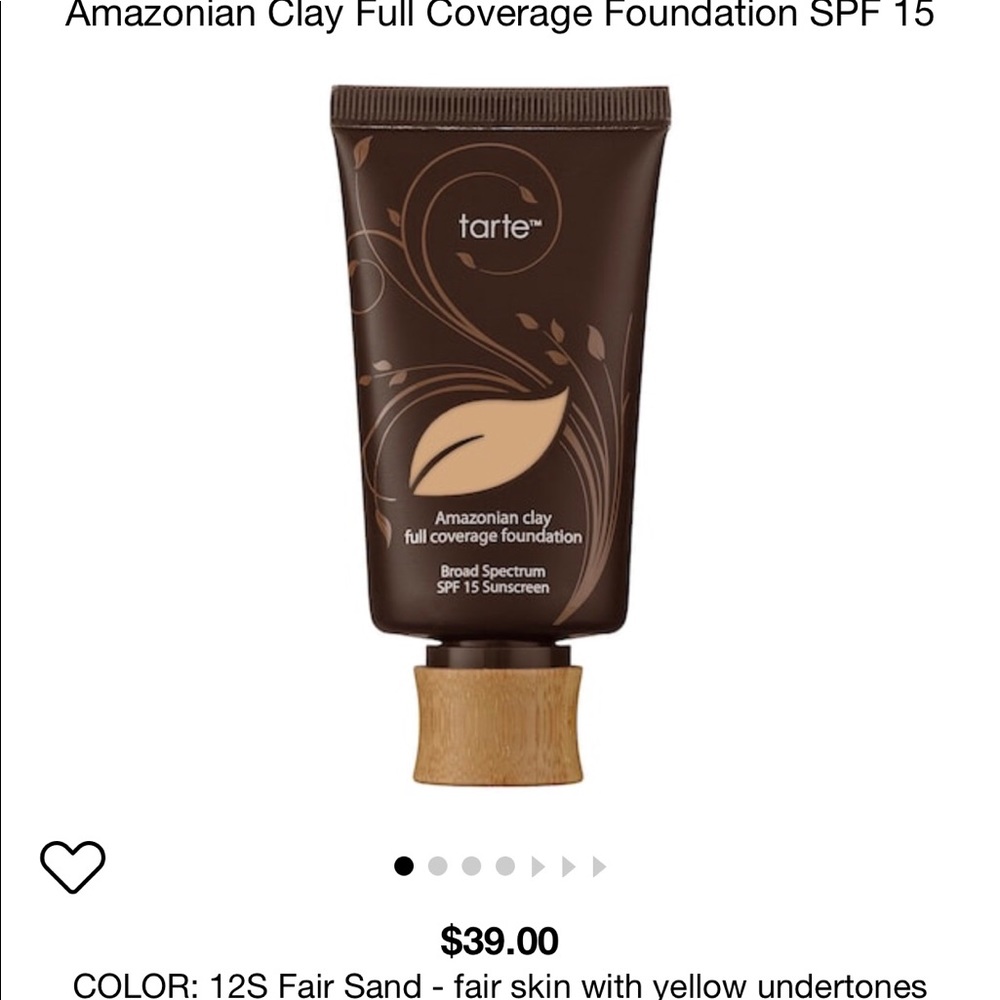 Tarte foundation fair sand
